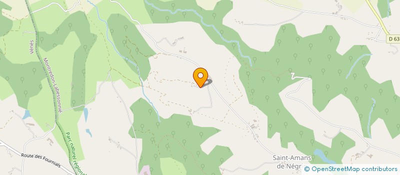 localisation de l'entreprise SABLAYROLLES à MONTREDON-LABESSONNIE