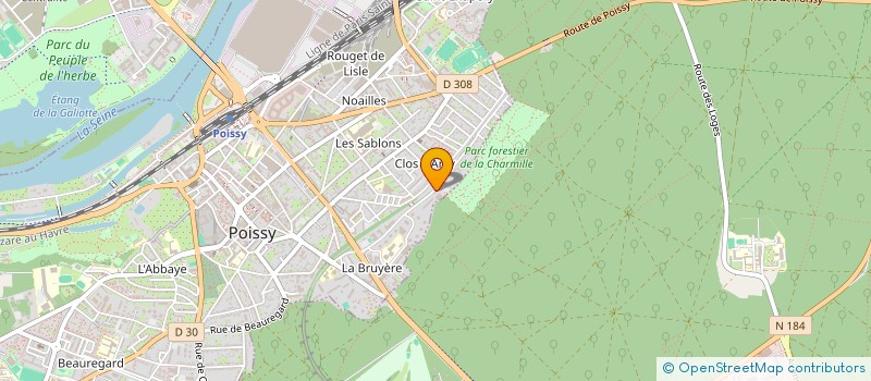 localisation de l'entreprise SABLE AGREGAT MATER AMENDEMENT à POISSY