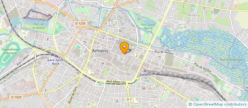 localisation de l'entreprise SABLE D'OR 1 à AMIENS
