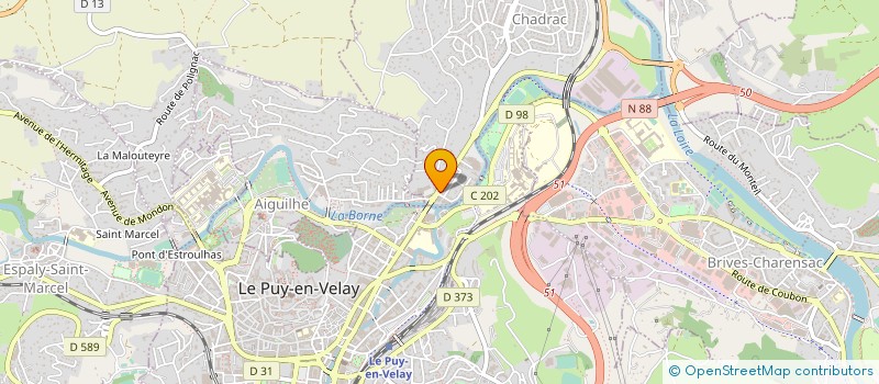 localisation de l'entreprise SABLE D'OR 4  LE PUY-EN-VELAY