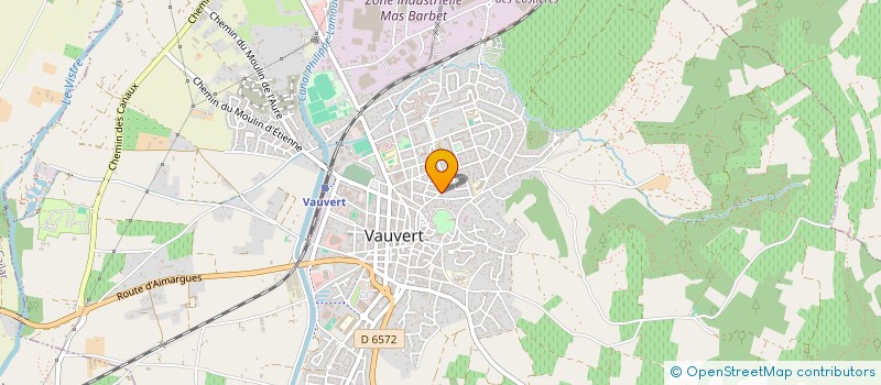 localisation de l'entreprise SABLE D'OR  VAUVERT