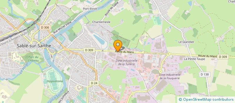 localisation de l'entreprise SABLE DISTRIBUTION SA à SOLESMES