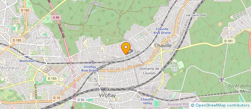 localisation de l'entreprise SABLE ONZE  VIROFLAY