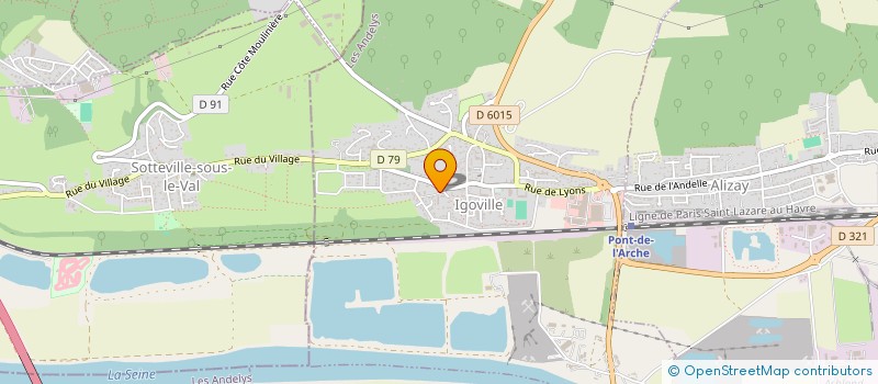 localisation de l'entreprise SABLEDECAP' à IGOVILLE