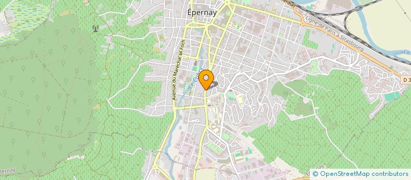 localisation de l'entreprise SABLEDOR  EPERNAY