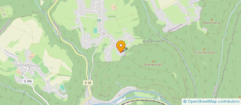 localisation de l'entreprise SABLEH  PHALSBOURG