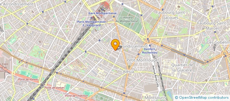 localisation de l'entreprise SABLIERE 5  PARIS