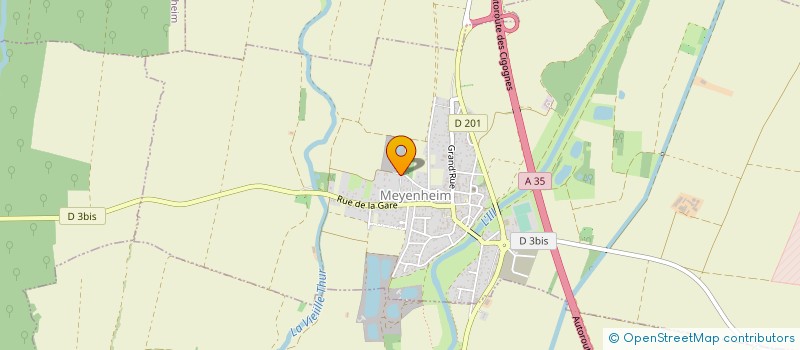 localisation de l'entreprise SABLIERE BOOG  MEYENHEIM