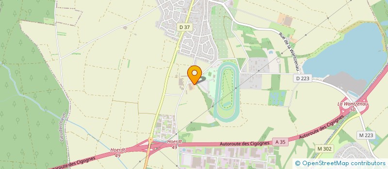 localisation de l'entreprise SABLIERE ENERGIE  HRDT