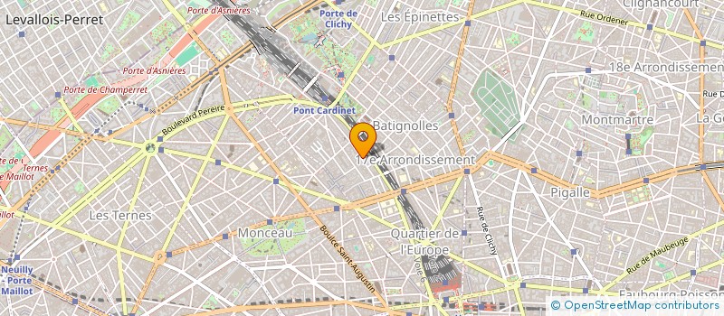 localisation de l'entreprise SABLIERES DE COURCERAULT - TERRIL DE SUSVILLE à PARIS