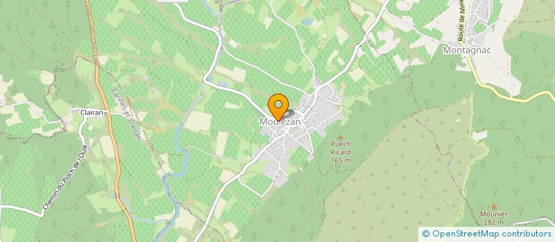 localisation de l'entreprise SABLIERES ET TP LACOMBE à CASSAGNOLES