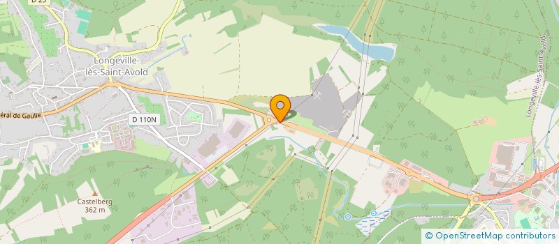 localisation de l'entreprise SABLIERES LONGEVILLOISES  LONGEVILLE-LES-SAINT-AVOLD