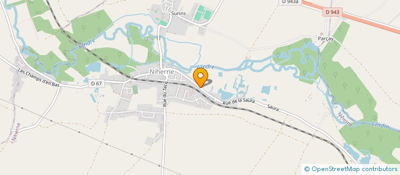 localisation de l'entreprise SABLIERES VALLEE DE L'INDRE à NIHERNE