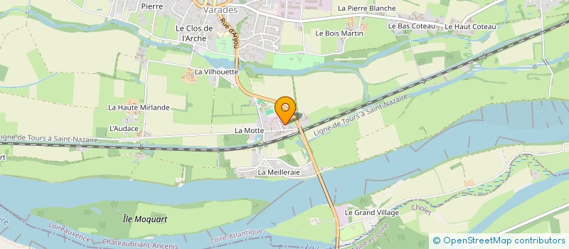 localisation de l'entreprise SABLIERS ANGEVINS REUNIS à LOIREAUXENCE