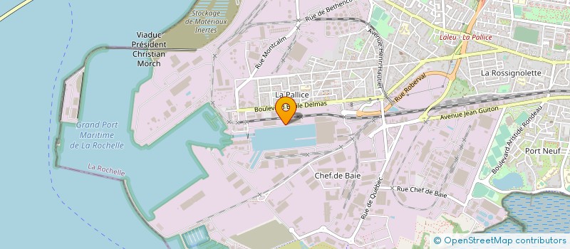 localisation de l'entreprise SABLIERS DE L'ODET à LA ROCHELLE