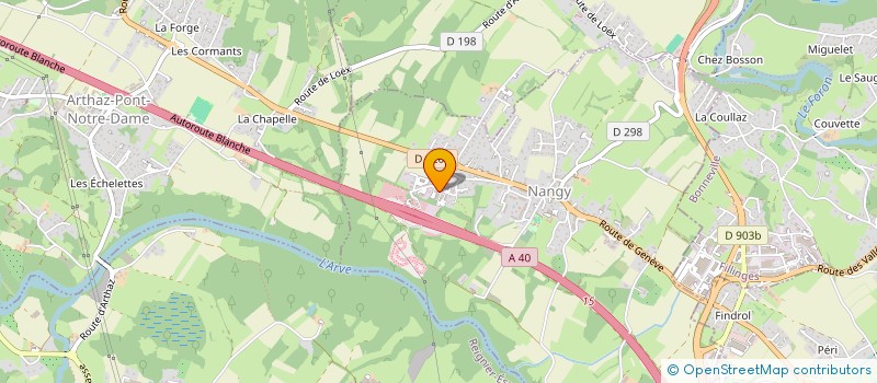 localisation de l'entreprise SABLIM  NANGY