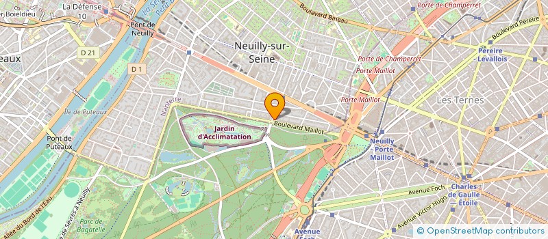 localisation de l'entreprise SABLON à NEUILLY-SUR-SEINE