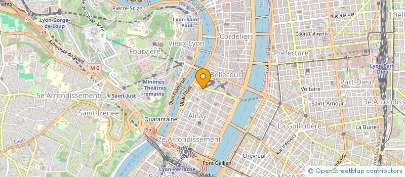 localisation de l'entreprise SABLON  LYON