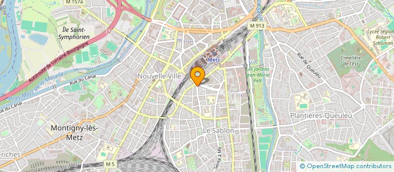 localisation de l'entreprise SABLON EXOTIQ'  METZ