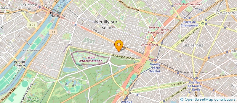 localisation de l'entreprise SABLONS CONSULTING à NEUILLY-SUR-SEINE