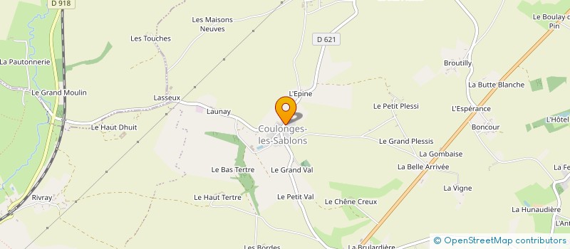 localisation de l'entreprise SABLONS IMMOBILIER à SABLONS-SUR-HUISNE