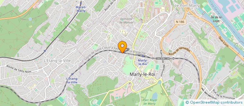 localisation de l'entreprise SABLONS KENNEDY  MARLY-LE-ROI