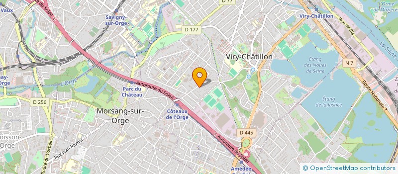 localisation de l'entreprise SABLONS TOUS TRAVAUX BATIMENT à VIRY-CHATILLON
