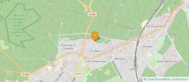 localisation de l'entreprise SABLUX à FONTAINEBLEAU