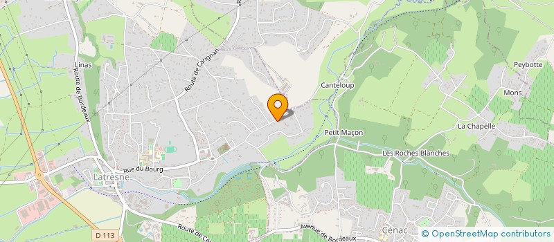 localisation de l'entreprise SABLYLOUBER  LATRESNE