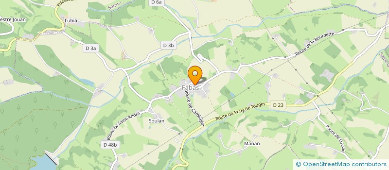 localisation de l'entreprise SABMP  COUEILLES