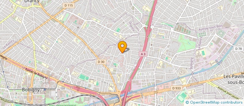 localisation de l'entreprise SABNESYAS CONSULTING  BOBIGNY