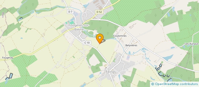 localisation de l'entreprise SABOCA  LE CONTROIS-EN-SOLOGNE