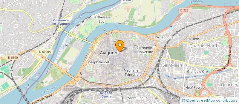 localisation de l'entreprise SABOLY  AVIGNON