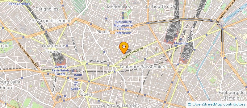 localisation de l'entreprise SABORA ARTS GRAPHIQUES à PARIS
