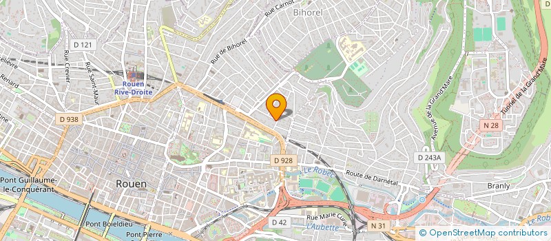 localisation de l'entreprise SABORDE BOXING PROMOTION à ROUEN