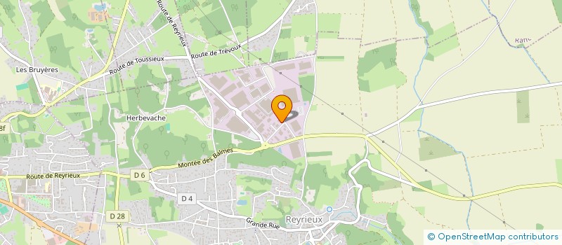 localisation de l'entreprise SABORES DO NORTE  REYRIEUX