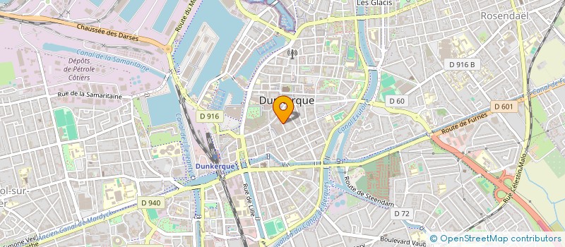 localisation de l'entreprise SABOS AVOCAT à DUNKERQUE