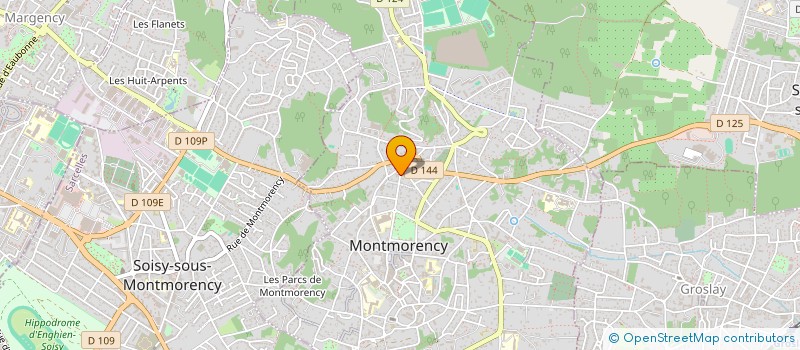 localisation de l'entreprise SABOURAUD IMMOBILIER à MONTMORENCY