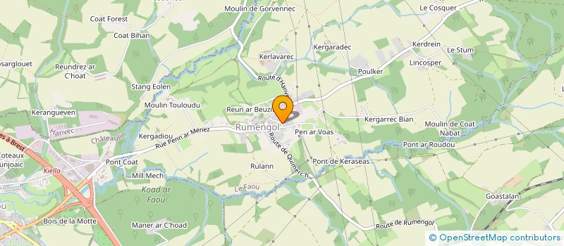 localisation de l'entreprise SABOUREAU INVESTISSEMENTS  LE FAOU