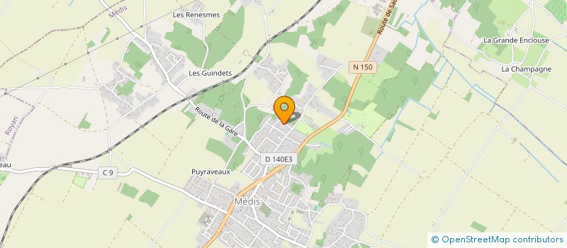 localisation de l'entreprise SABR  MEDIS