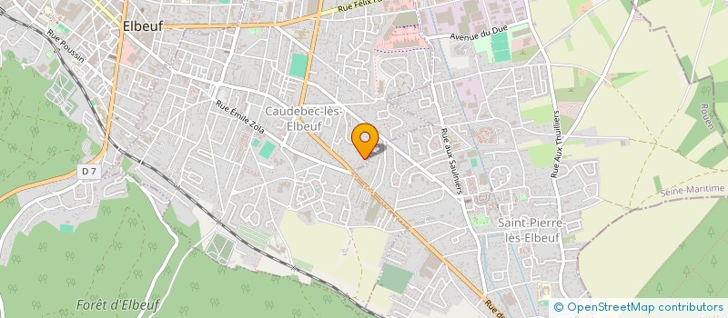 localisation de l'entreprise SABRA  CAUDEBEC-LES-ELBEUF