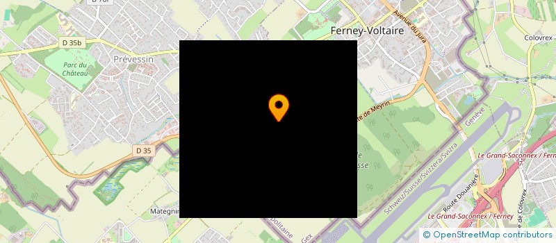 localisation de l'entreprise SABRAN & VIAL à FERNEY-VOLTAIRE