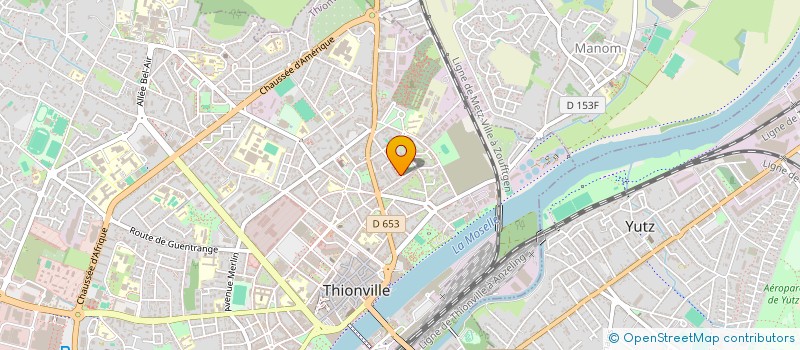 localisation de l'entreprise SABRE à THIONVILLE
