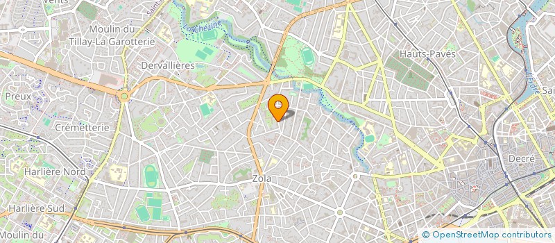 localisation de l'entreprise SABRE à NANTES