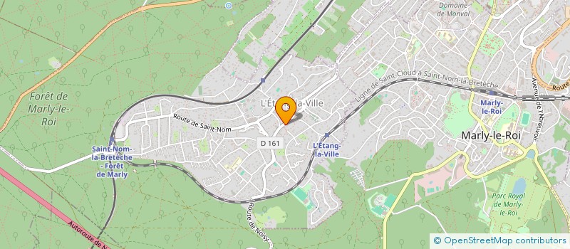 localisation de l'entreprise SABRE  L'ETANG-LA-VILLE