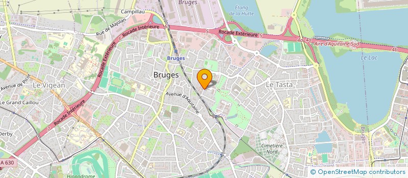 localisation de l'entreprise SABRE LASER BRUGES à BRUGES