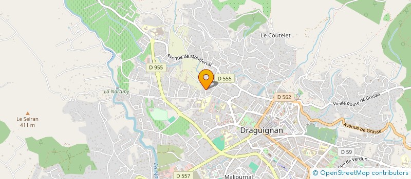 localisation de l'entreprise SABRI PRO  DRAGUIGNAN