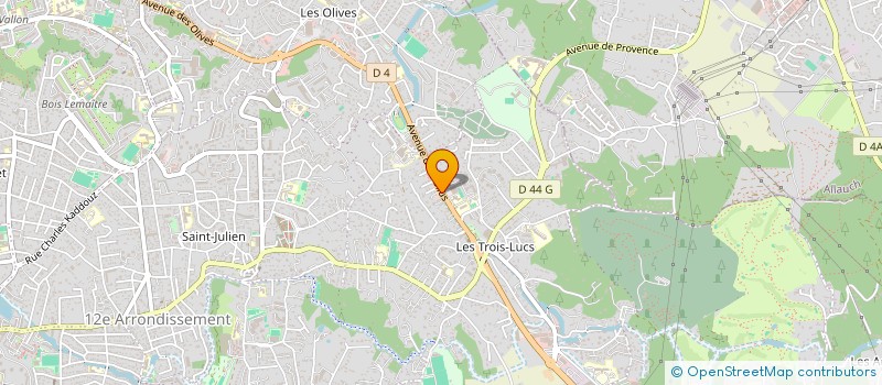 localisation de l'entreprise SABRICAR PRODUCTION à MARSEILLE
