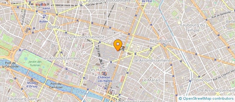 localisation de l'entreprise SABRINA à PARIS