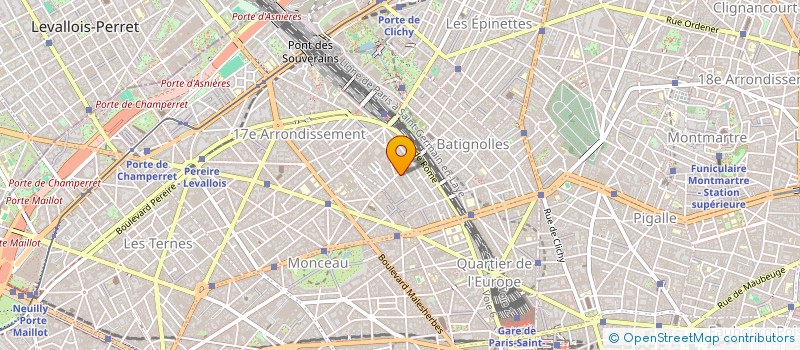 localisation de l'entreprise SABRINA à PARIS